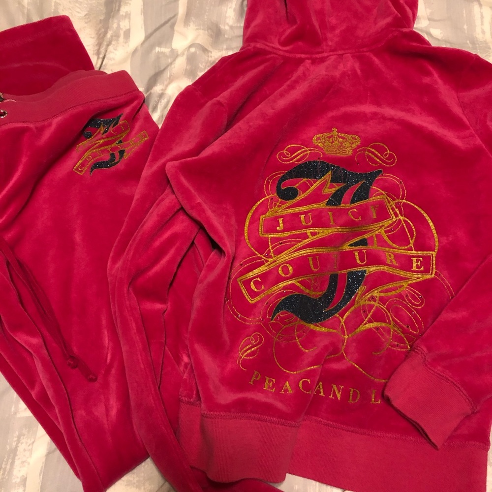 Juicy couture velour outfit